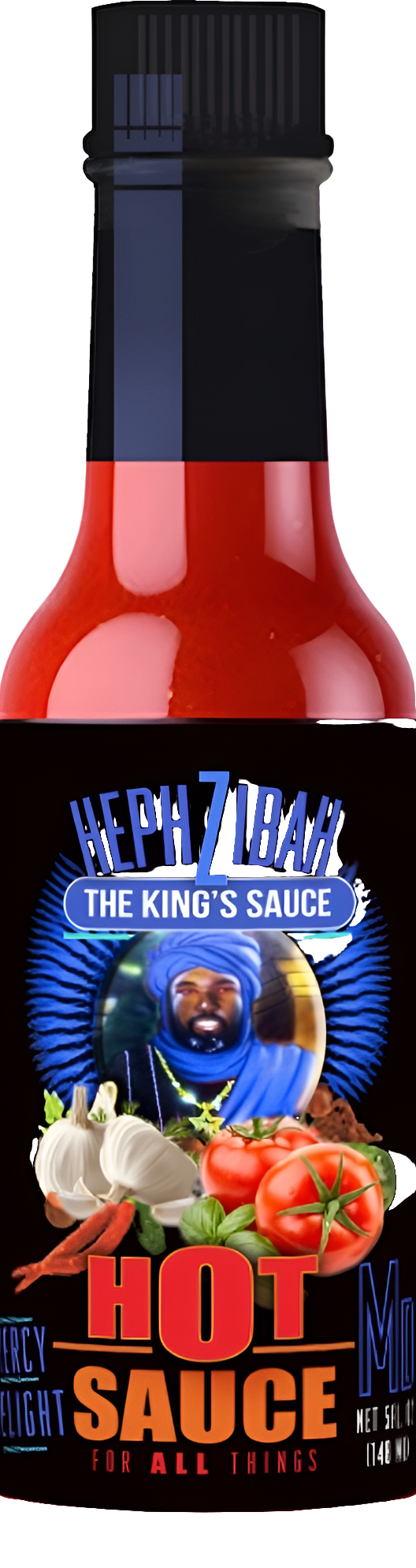 The collection of sauces.