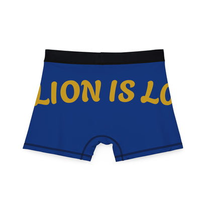 Bold Graphic Men's Boxers - 'I Shall Rise' & 'Lion is Lord'