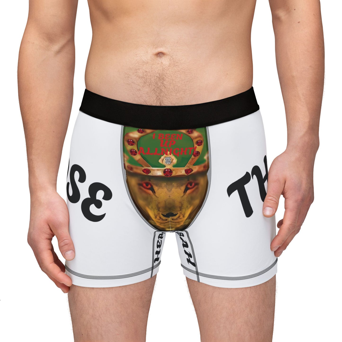 Copy of Copy of Men's Boxers with Bold Graphic Design - Unique Comfortable Undergarments